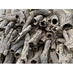 Medium natuurlijke maagdelijke kurktakken (M - 1 kg)