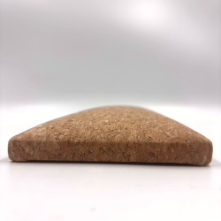 Upholstered cork wall panel BONE 10x30cm