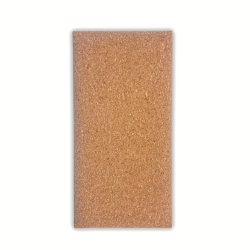 Upholstered cork wall panel BRICK 30x60cm