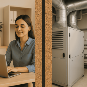 Akustick panely z korku a butylu BitCork Pro 11x500x1000mm