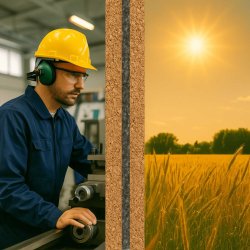 Varmeisolasjonspaneler ThermoKork Home kork og PU 13x500x1000mm