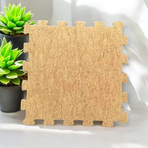 Αδιάβροχα παζλ από φυσικό φελλό 6x300x300mm - δάπεδο για παιδιά, γυμναστήριο, ασκήσεις, σάουνα κ.λπ.