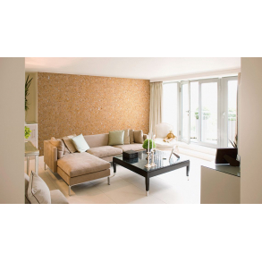 Decorative cork wall tiles HAWAI WHITE 3x300x600mm - package 1,98 m2