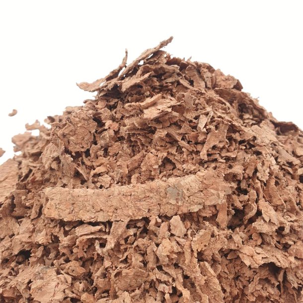 Natuurlijk kurkafval 0-50mm voor verdere verwerking 1kg (gerecycleerde kurk)