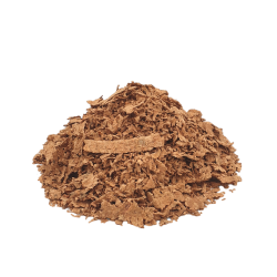 Natuurlijk kurkafval 0-50mm voor verdere verwerking 1kg (gerecycleerde kurk)