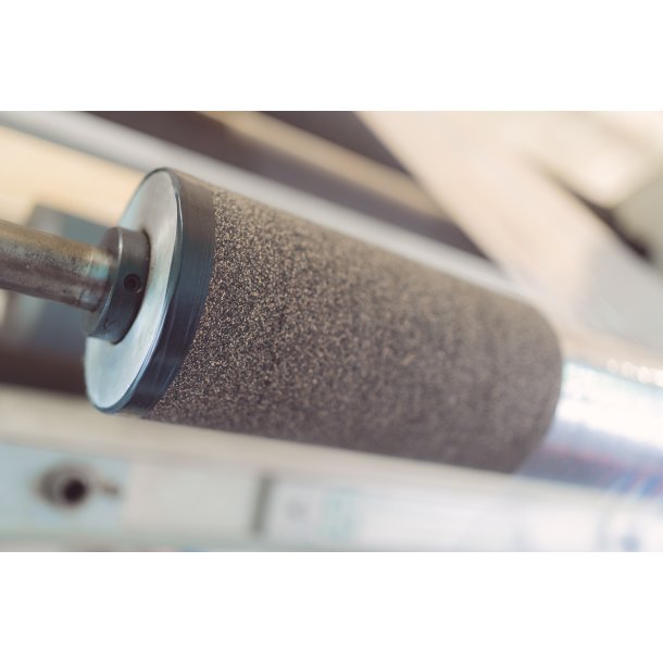 Zelfklevend rubber kurk walsbekleding 1,6mm x 50mm x 17m