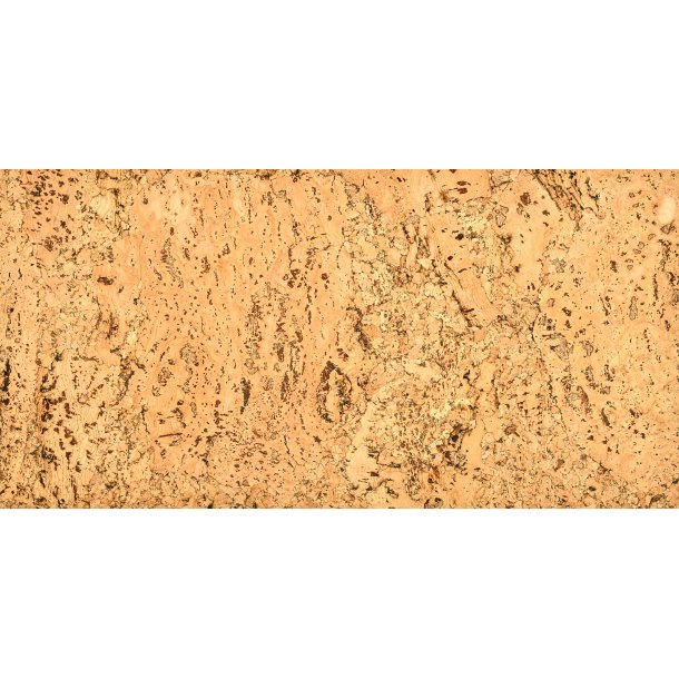 Decorative cork wall tiles MALTA CHESTNUT 3x300x600mm - package 1,98 m2