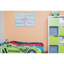 SWOT-analyse - Zelfklevend kurkbord 60x90 cm