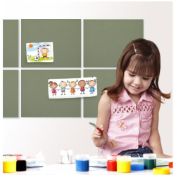 Zelfklevende PISTACHE GROEN kurk prikbord 5x455x610mm