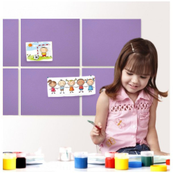 Zelfklevende VIOLET kurk prikbord 10x635x940mm