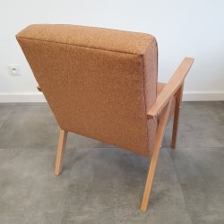 Sessel aus Naturkork und Buchenholz 60x68x83cm