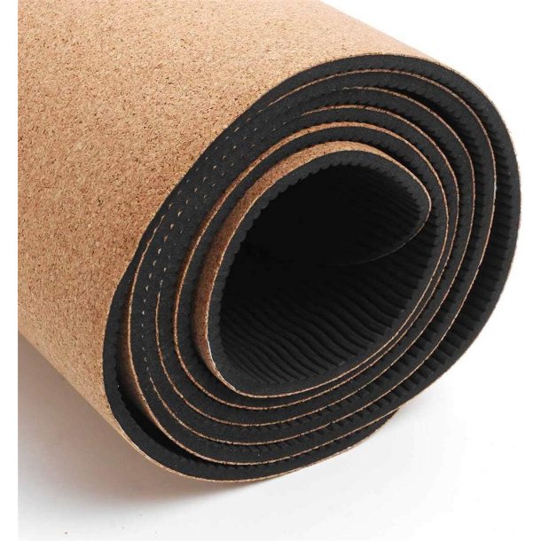 Natuurlijk en comfortabel Kurk Yoga Mat 61x183cm - BESTSELLER!