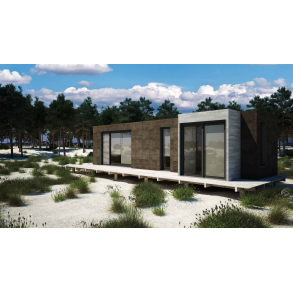 Termiski un akustiski paplaināts MD Facade korķa sienu izolācijas panelis 50x500x1000mm