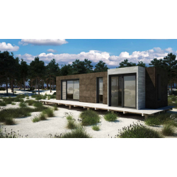 Thermal and acoustic expanded MD Facade cork wall insulation panel 40x500x1000mm