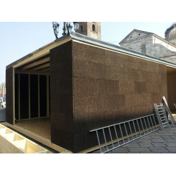 Expandierte Korkfassade Korkdmmplatten MD Facade 50x500x1000mm - Schall- und Wrmedmmung