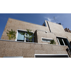 Thermal and acoustic expanded MD Facade cork wall insulation panel 100x500x1000mm