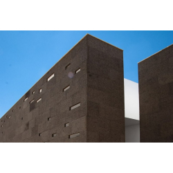 Thermal and acoustic expanded MD Facade cork wall insulation panel 100x500x1000mm