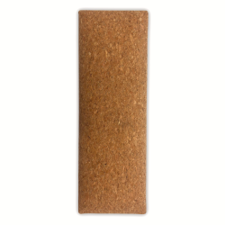 Upholstered cork wall panel BONE 10x30cm