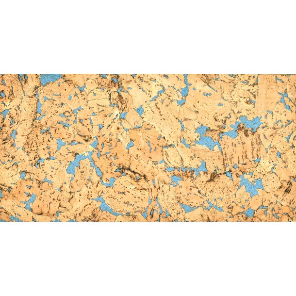 Rivestimenti decorativi in sughero da parete VARIO AZUL 3x300x600mm - pacco 1,98 m2