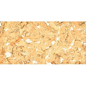 Decoratieve wandbekleding kurk HAWAI WHITE 3x300x600mm - verpakking 1,98 m2