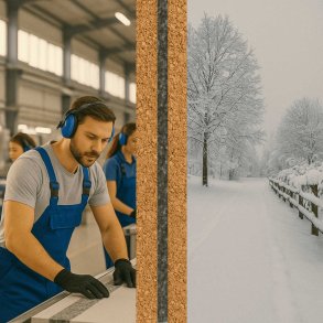 Tepelněizolačn panely ThermoKork Pro korek a PU 19x500x1000mm