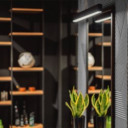 3D STRIPE ANTHRAZIT - exklusiver und dekorativer Wandkork