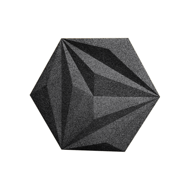 3D LINE ANTHRAZIT - dekorative und exklusive Korkwand