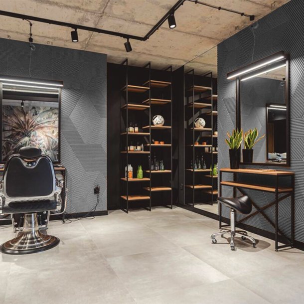 3D STRIPE ANTHRAZIT - exklusiver und dekorativer Wandkork