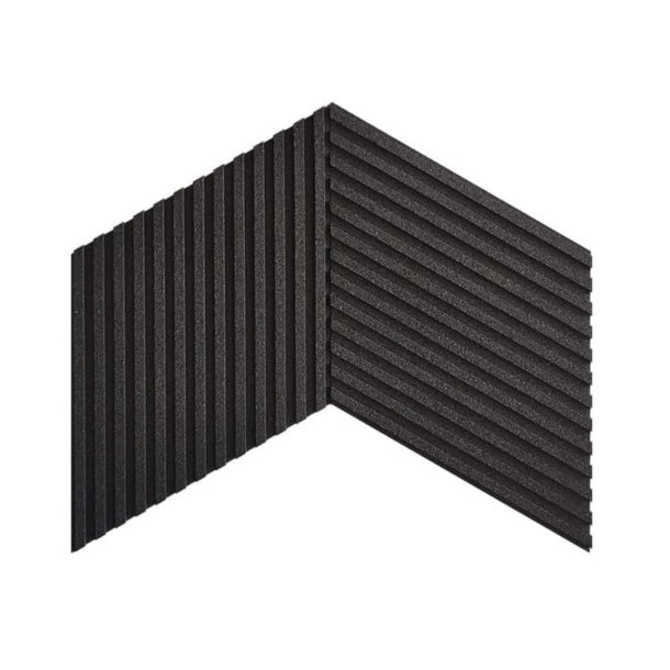 3D STRIPE ANTHRAZIT - exklusiver und dekorativer Wandkork