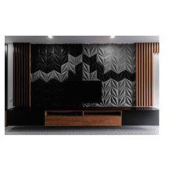 3D LINE ANTHRAZIT - dekorative und exklusive Korkwand