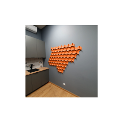 Kor&#311;is sien&#257;m ORANGE 3D HONEYCOMB