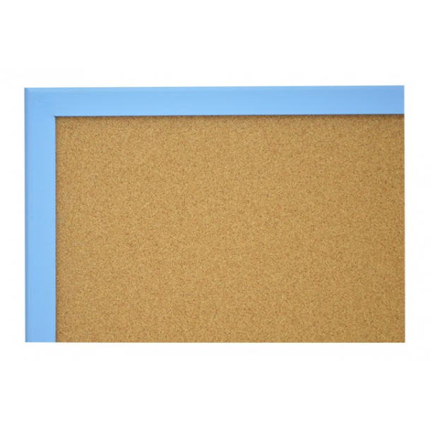 Kurk prikbord 60x90 cm in een RODE houten lijst