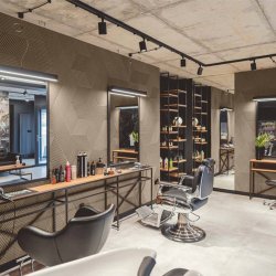 Liege mural GRIS BEIGE (RAL 1019) 3D STRIPE