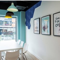 3D STRIPE BLAU - exklusiver und dekorativer Wandkork