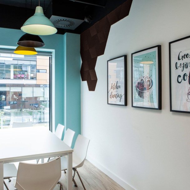 Decoratieve kurkwand BRUIN 3D STRIPE