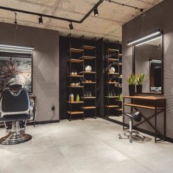 3D STRIPE SCHWARZER KAFFEE - exklusiver und dekorativer Wandkork