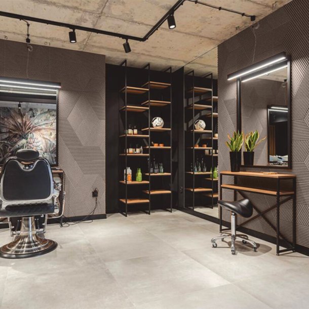 3D STRIPE SCHWARZER KAFFEE - exklusiver und dekorativer Wandkork