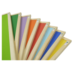 ZELENA plutena ploča 90x120cm s a wooden frame