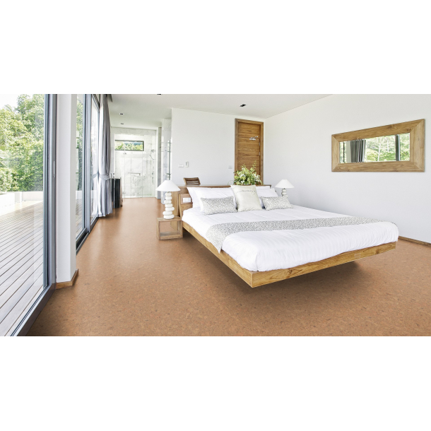 Korkfertigparkett Korkparkett LISBOA 4x300x300mm (glanzlos lackiert) - Preis pro 0,81m - BESTSELLER!