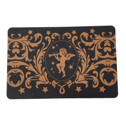 Kurken onderzetters ontbijt en diner 5x300x450mm - 4 stuks