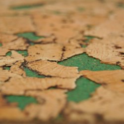 Rivestimenti decorativi in sughero da parete VARIO VERDE 3x300x600mm - pacco 1,98 m2