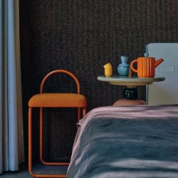 Unique and decorative cork wall tiles 3D TATAMI MIDNIGHT 3x300x600mm - 1,98m2