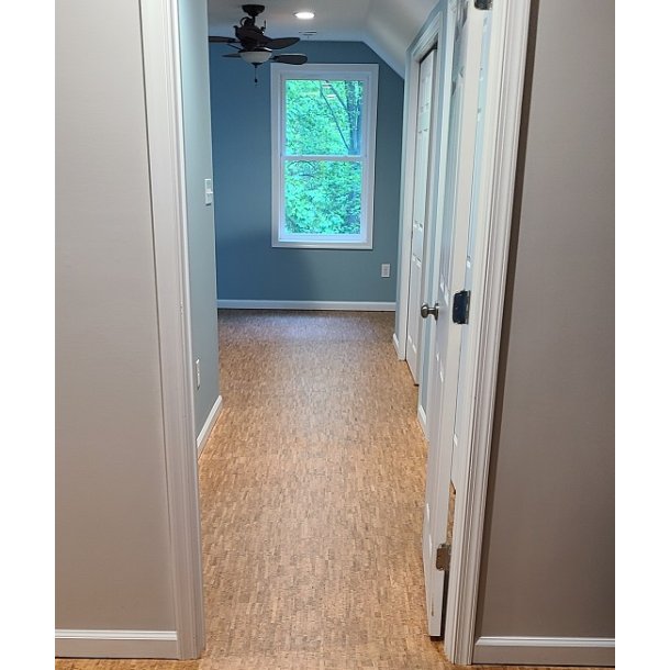 Corkoleum LEMON 3mm x 1,4m x 5,5m - korkparkett rull  - hind 7,7m eest (rull)