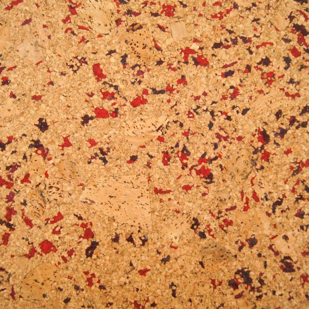 Placi de pluta decorativa BUREL SCARLET RED 3x300x600mm - pachet 1,98 m2 - BESTSELLER!