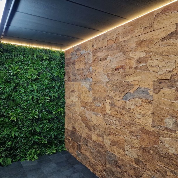 SELF ADHESIVE Decorative wall cork bark CAMELEON (915 x 610 x 15 mm)