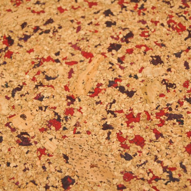 Placi de pluta decorativa BUREL SCARLET RED 3x300x600mm - pachet 1,98 m2 - BESTSELLER!