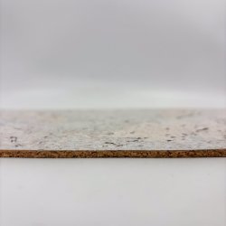 Plaque de li�ge mural d�coratif  FLORES WHITE 3x300x600mm - colis 1,98 m2 - BESTSELLER!