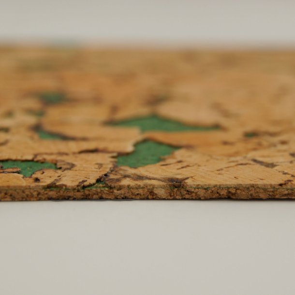 Rivestimenti decorativi in sughero da parete VARIO VERDE 3x300x600mm - pacco 1,98 m2