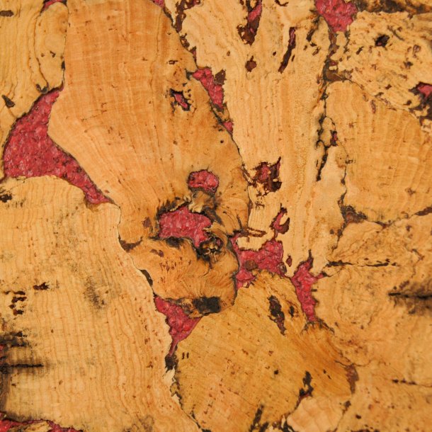 Decoratieve wandkurk VARIO ROJO 3x300x600mm - verpakking 1,98 m2