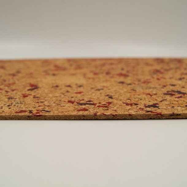 Placi de pluta decorativa BUREL SCARLET RED 3x300x600mm - pachet 1,98 m2 - BESTSELLER!